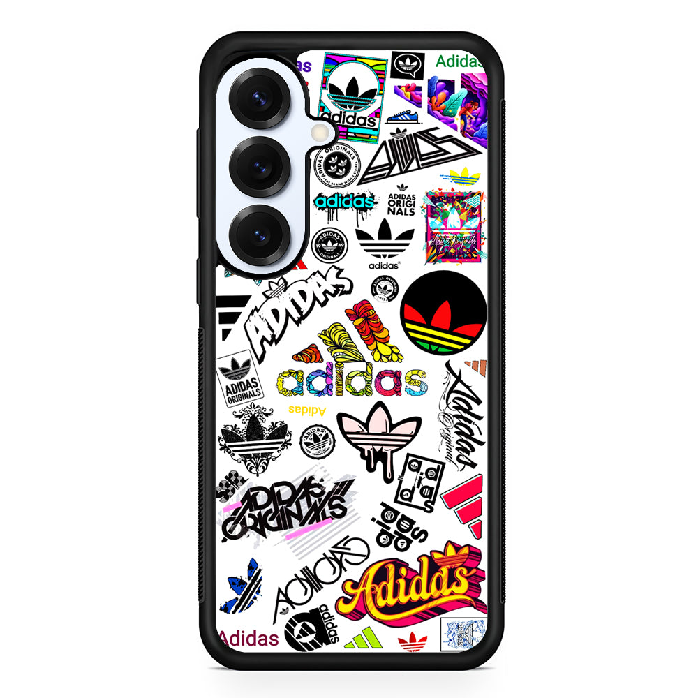 Cool Adidas Logo Collection Samsung Galaxy S25 Plus Case | Durable Samsung Galaxy S25 Plus Phone Case