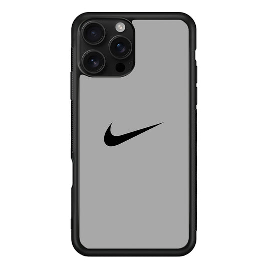 Nike Gray Full iPhone 16 Pro Case - Stylish Protective Cover for iPhone 16 Pro