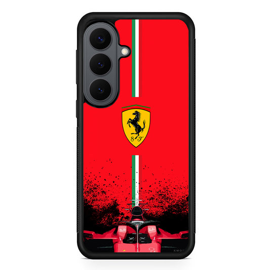 Ferrari Luxury Car Logo Samsung Galaxy S26 Plus Case | Slim Rubber Case for Samsung Galaxy S26 Plus