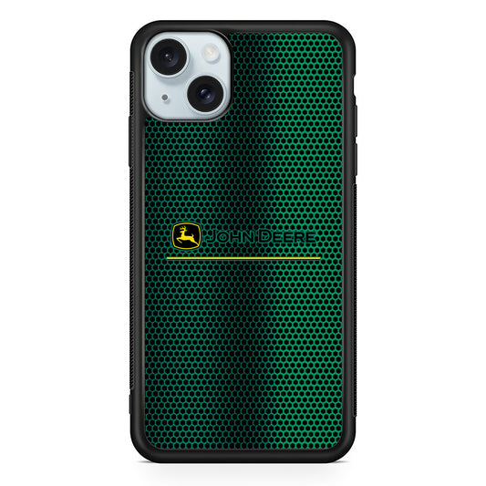 John Deere Luxury Hexagon iPhone 14 Case | Slim Rubber Case for iPhone 14