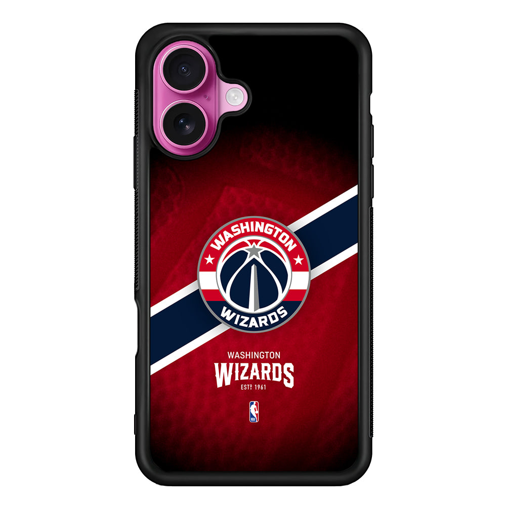 Washington Wizards Logo iPhone 17 Case | Slim Protective Rubber Phone Cover
