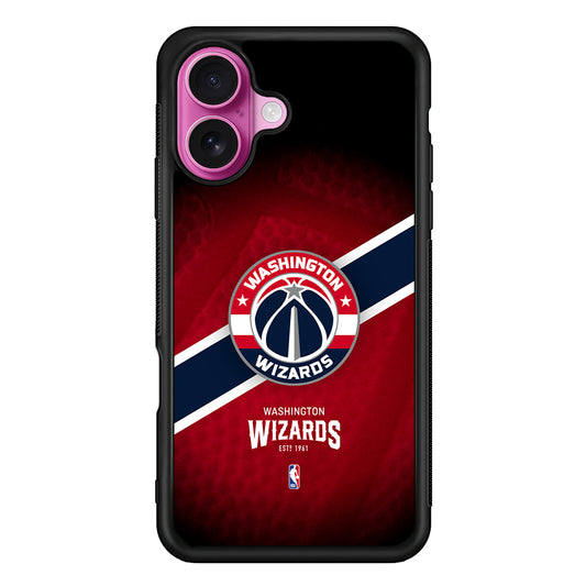 Washington Wizards Logo iPhone 17 Case | Slim Protective Rubber Phone Cover