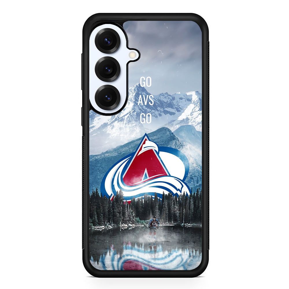 Colorado Avalanche Nature Samsung Galaxy S25 Plus Case | Slim Rubber Cover for Samsung Galaxy S25 Plus