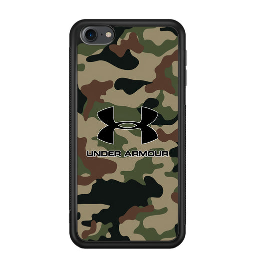 Under Armour Green Camo iPod Touch 6 Case | Slim Rubber Case for iPod Touch 6
