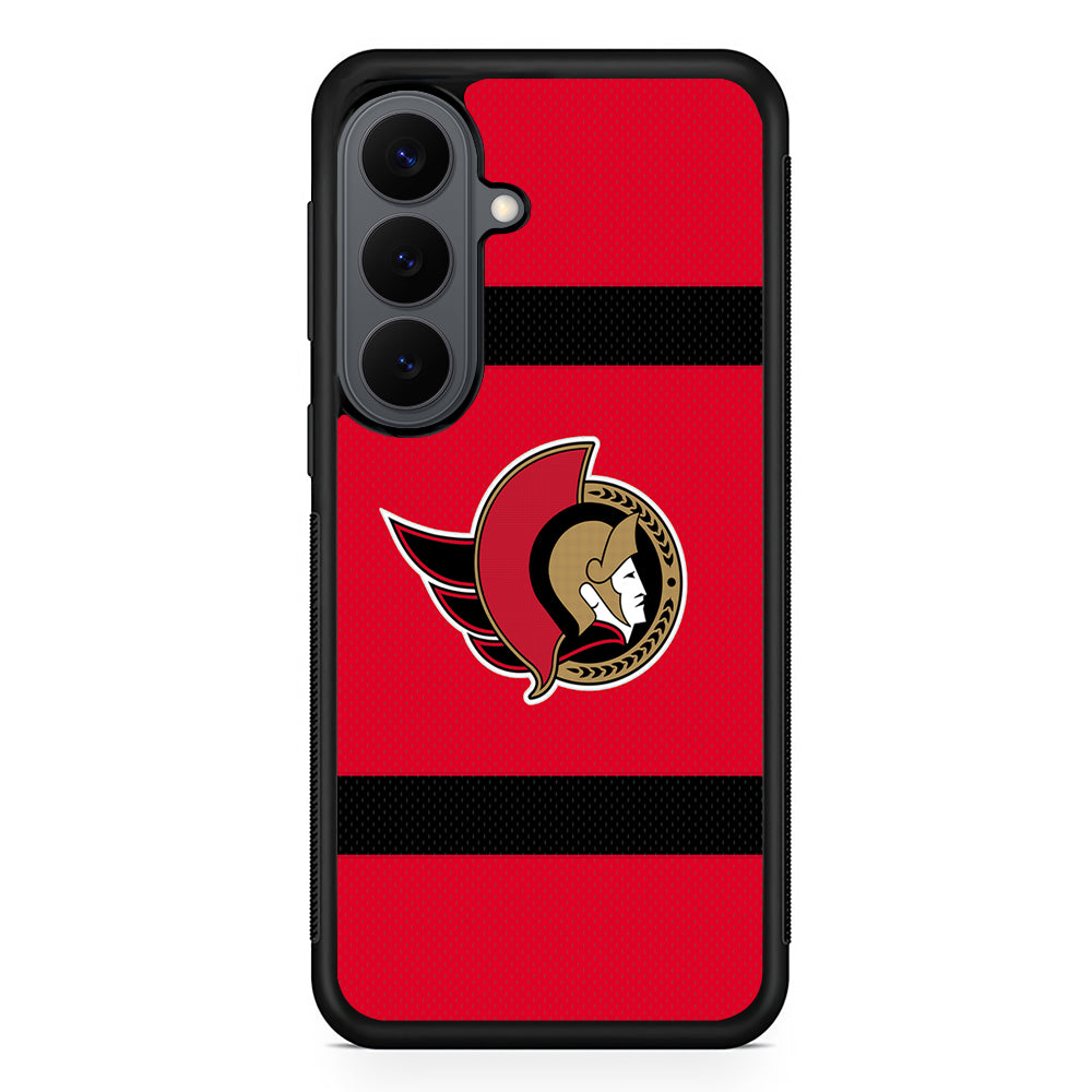 Ottawa Senators Logo Samsung Galaxy S26 Plus Case | Slim Rubber Case for Samsung Galaxy S26 Plus