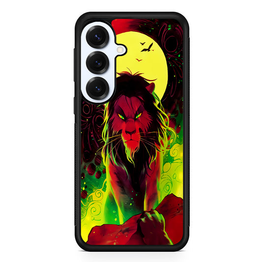The Angry Lion King Samsung Galaxy S25 Plus Case | Slim Rubber Cover for Samsung Galaxy S25 Plus