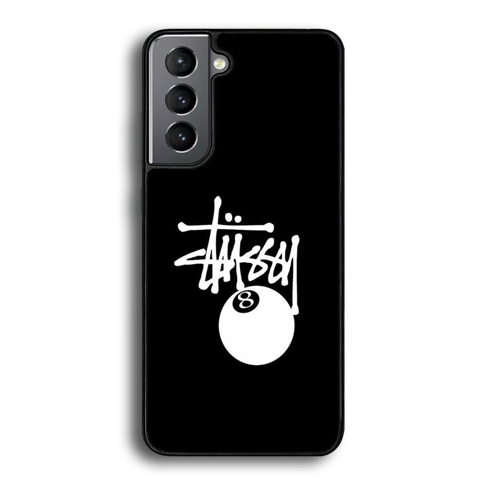 Stussy 8 Pool Ball Samsung Galaxy S23 Case | Slim Rubber Case for Samsung Galaxy S23