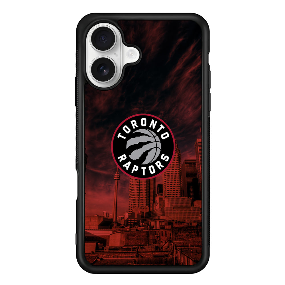 Toronto Raptors Logo iPhone 16 Plus Case | Durable Protective Rubber Cover