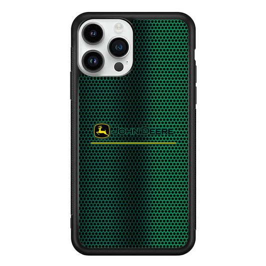 John Deere Luxury Hexagon iPhone 13 Pro Case | Slim Rubber Case for iPhone 13 Pro
