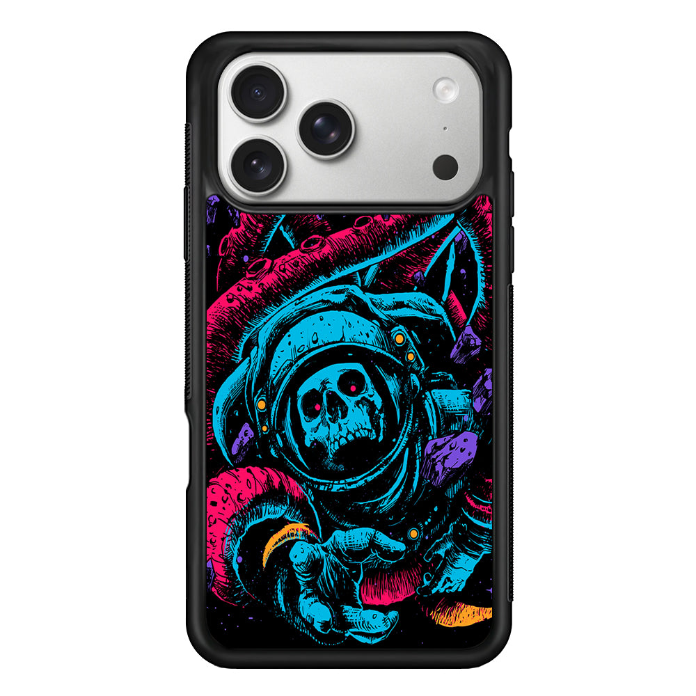Dead Astronauts Lost in Space iPhone 17 Pro Case | Slim Rubber Case for iPhone 17 Pro