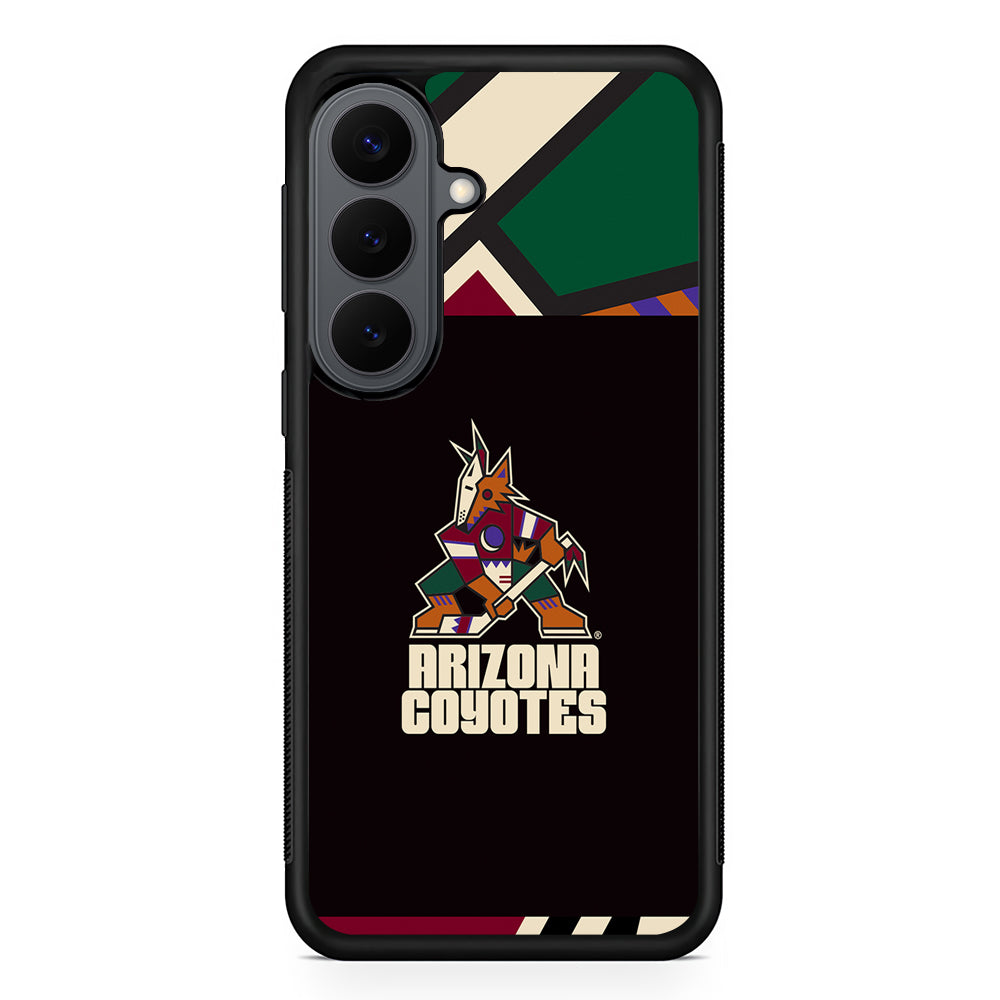 Arizona Coyotes Logo Samsung Galaxy S26 Plus Case | Slim Rubber Case for Samsung Galaxy S26 Plus