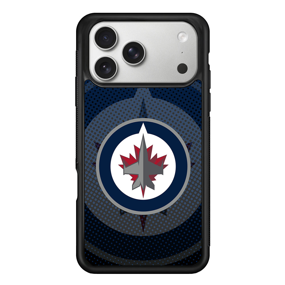 Winnipeg Jets Logo iPhone 17 Pro Case | Slim Rubber Case for iPhone 17 Pro