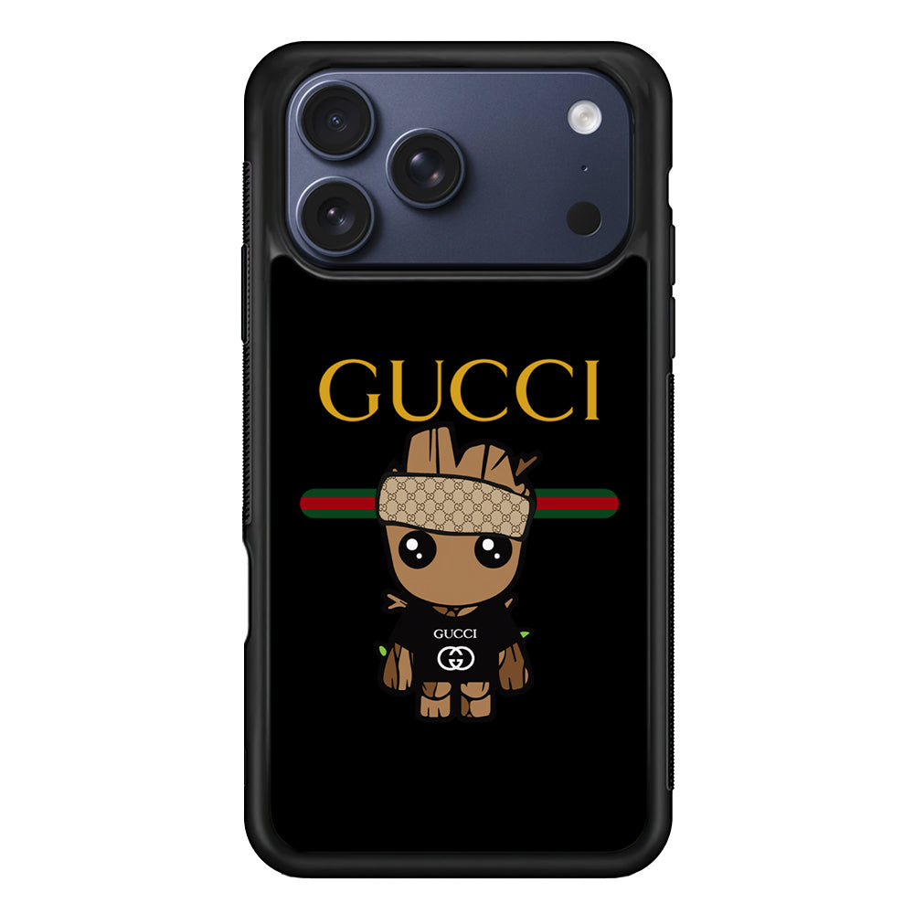 Gucci Groot Dope iPhone 17 Pro Max Case | Slim Rubber Case for iPhone 17 Pro Max
