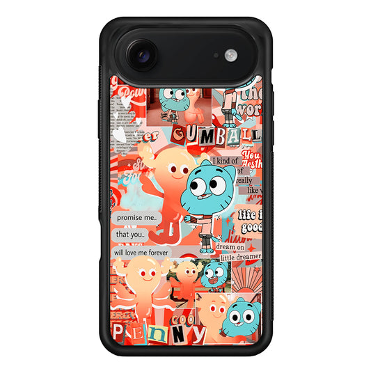 Gumball and Penny Aesthetic iPhone 17 Air Case | Protective Case for iPhone 17 Air