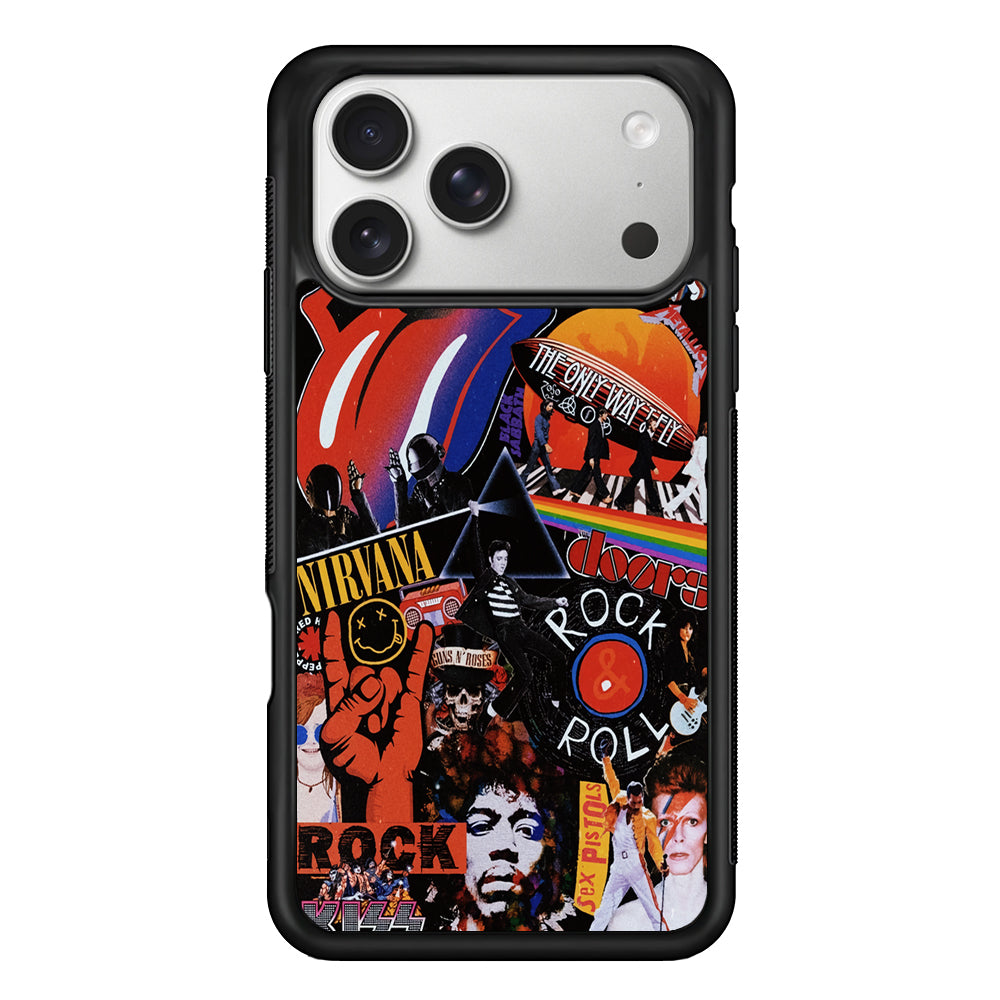 The Famous Musicians and Bands iPhone 17 Pro Case | Slim Rubber Case for iPhone 17 Pro