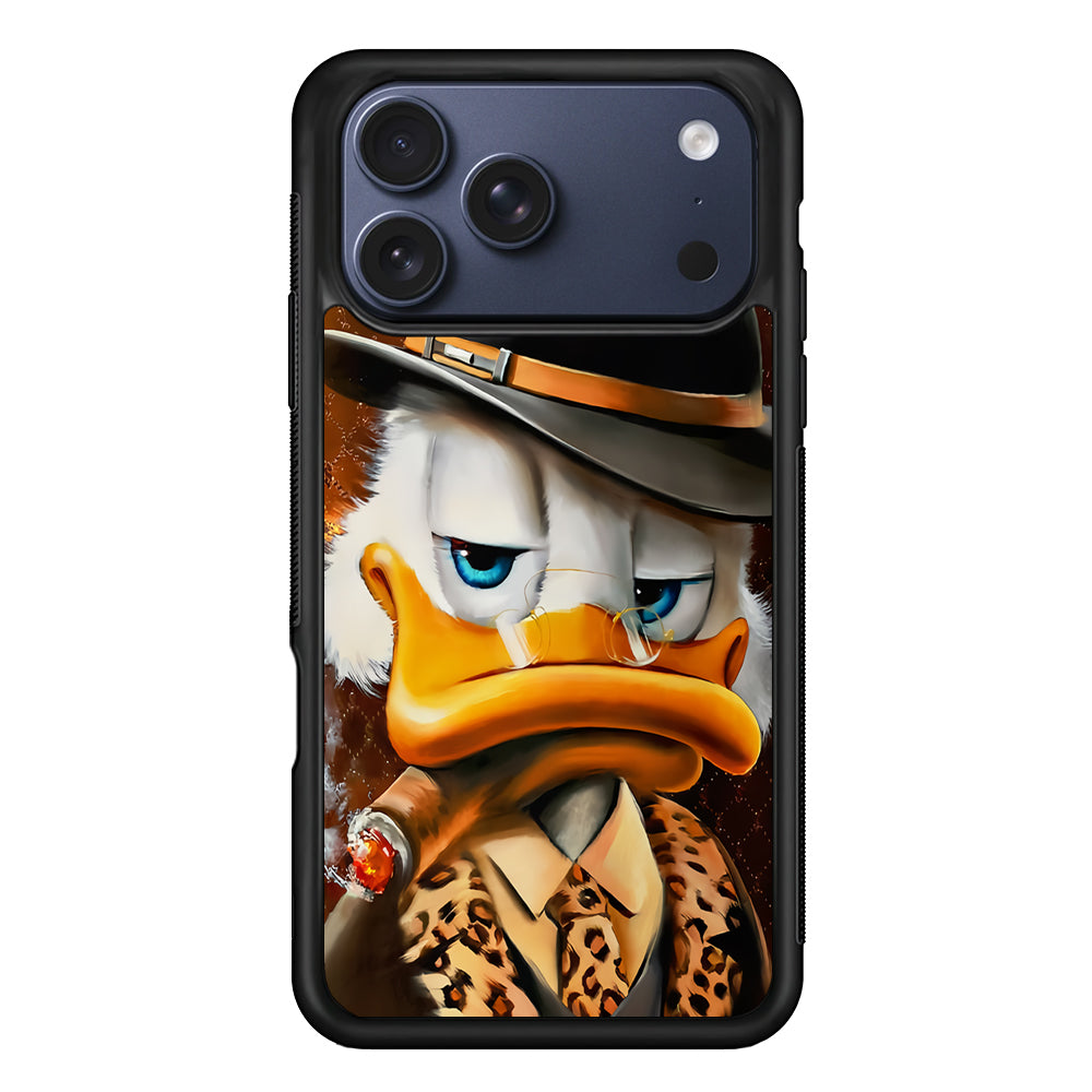 Scrooge McDuck Godfather iPhone 17 Pro Max Case | Slim Protective Cover for iPhone 17 Pro Max