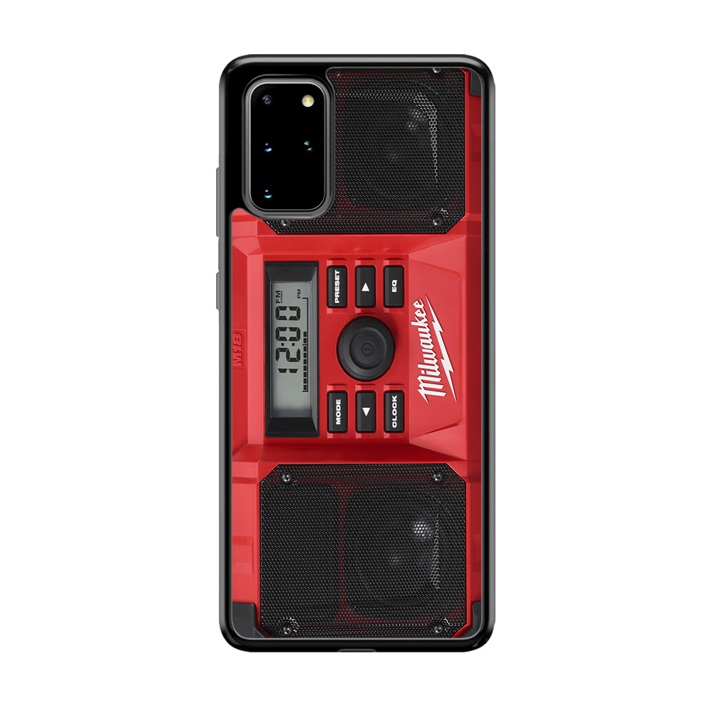 Milwaukee Tool Radio Samsung Galaxy S20 Plus Case | Slim Rubber Case for Samsung Galaxy S20 Plus