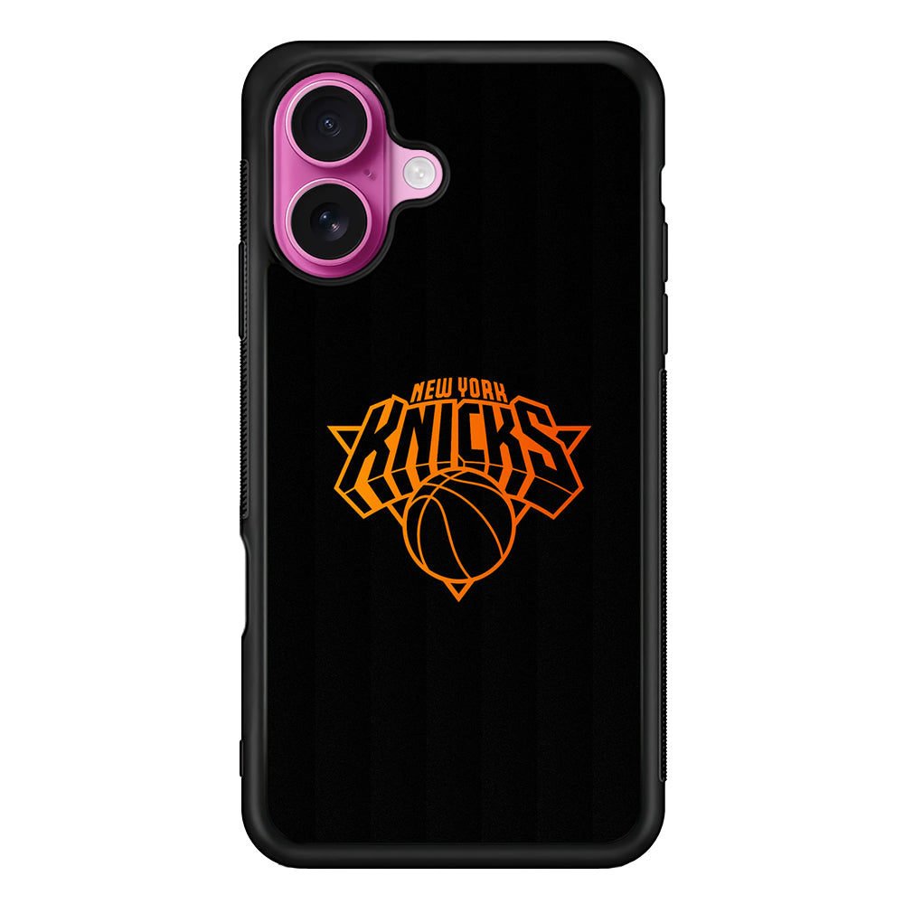 New York Knicks Logo iPhone 17 Case | Slim Protective Rubber Phone Cover