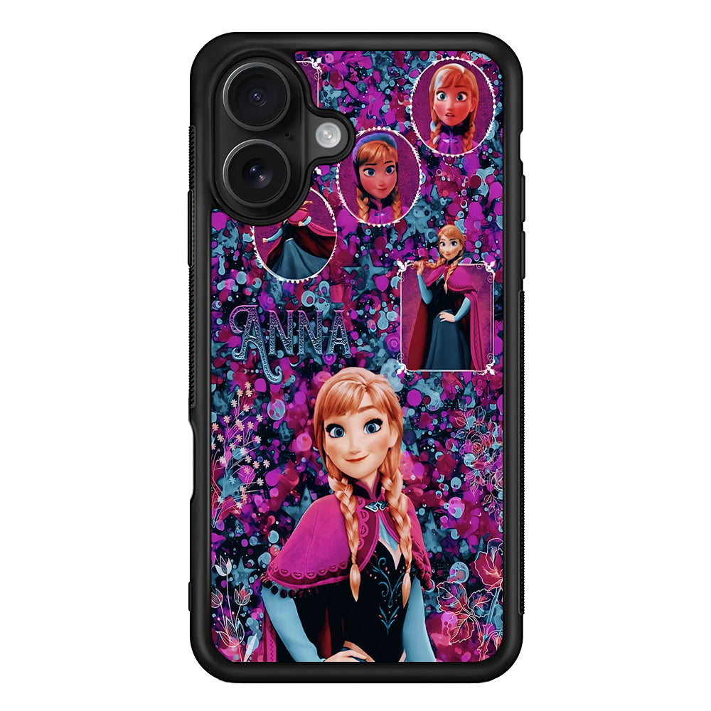 Princess Anna Frozen Art iPhone 16 Case - Oxvistore