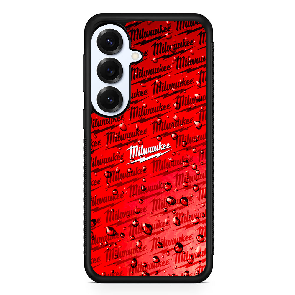 Milwaukee Tool Water Droplet Samsung Galaxy S25 Plus Case | Slim Rubber Case for Samsung Galaxy S25 Plus