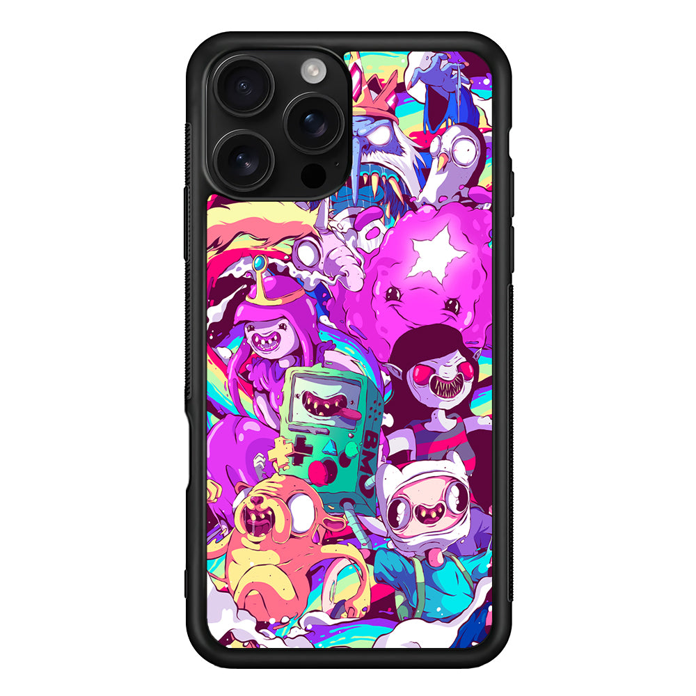 Adventure Time in the Liquid World iPhone 16 Pro Case | Durable Protective Case for iPhone 16 Pro