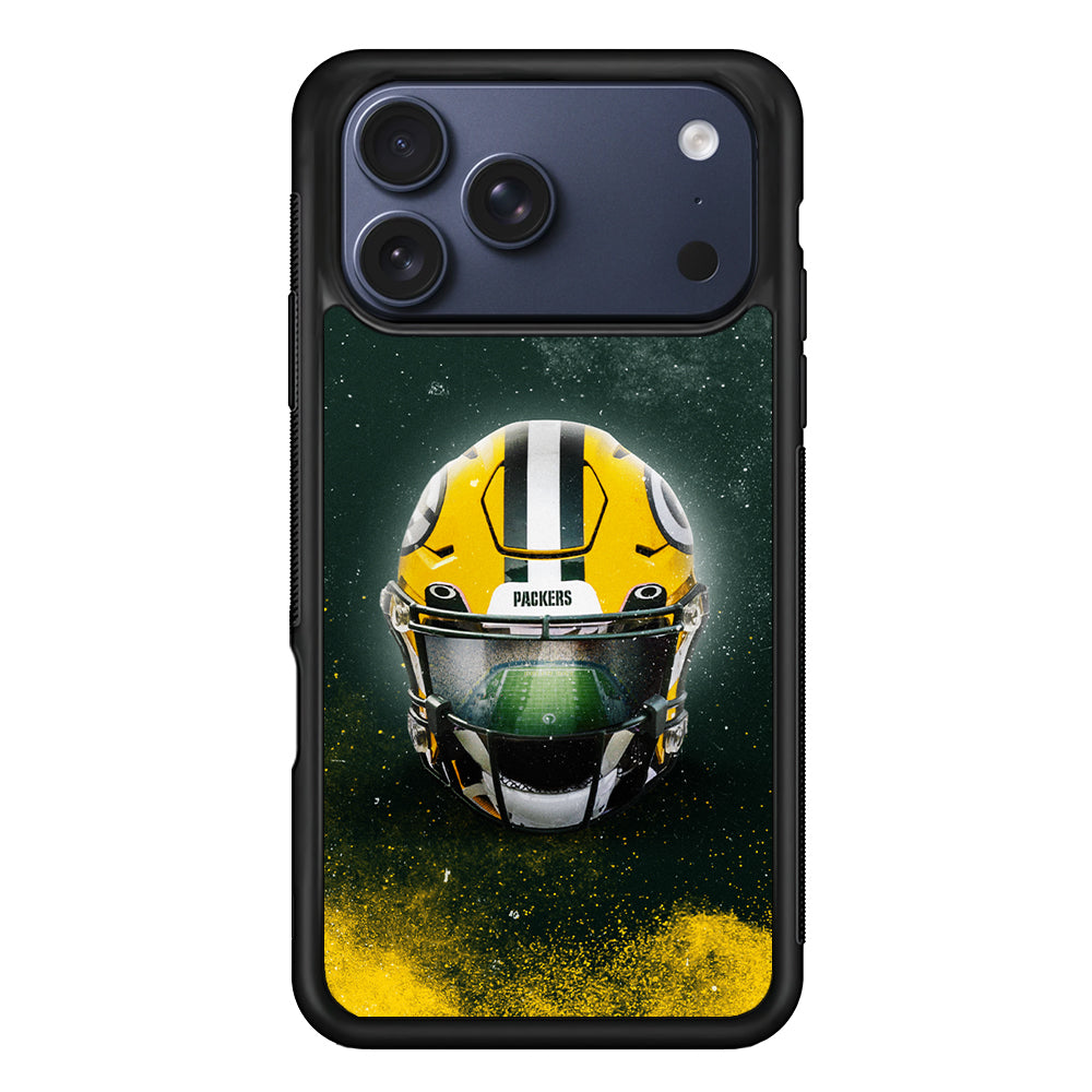 Green Bay Packers Helmet iPhone 17 Pro Max Case | Slim Protective Cover for iPhone 17 Pro Max