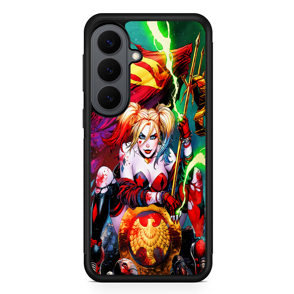 Harley Quinn Superman Flag Samsung Galaxy S26 Plus Case | Slim Rubber Case for Samsung Galaxy S26 Plus