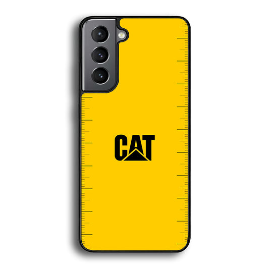 Caterpillar Logo Heavy Duty Samsung Galaxy S21 Case | Slim Rubber Case for Samsung Galaxy S21