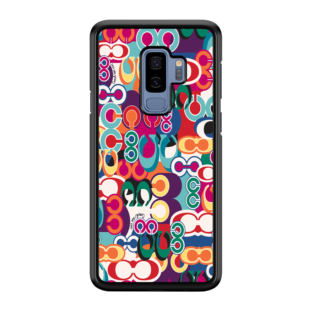Coach Colorful Samsung Galaxy S9 Plus Case | Slim Rubber Case for Samsung Galaxy S9 Plus