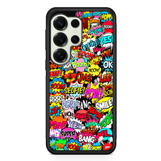 Comic Pop Art Collection Samsung Galaxy S25 Ultra Case | Durable Rubber Case for Samsung Galaxy S25 Ultra