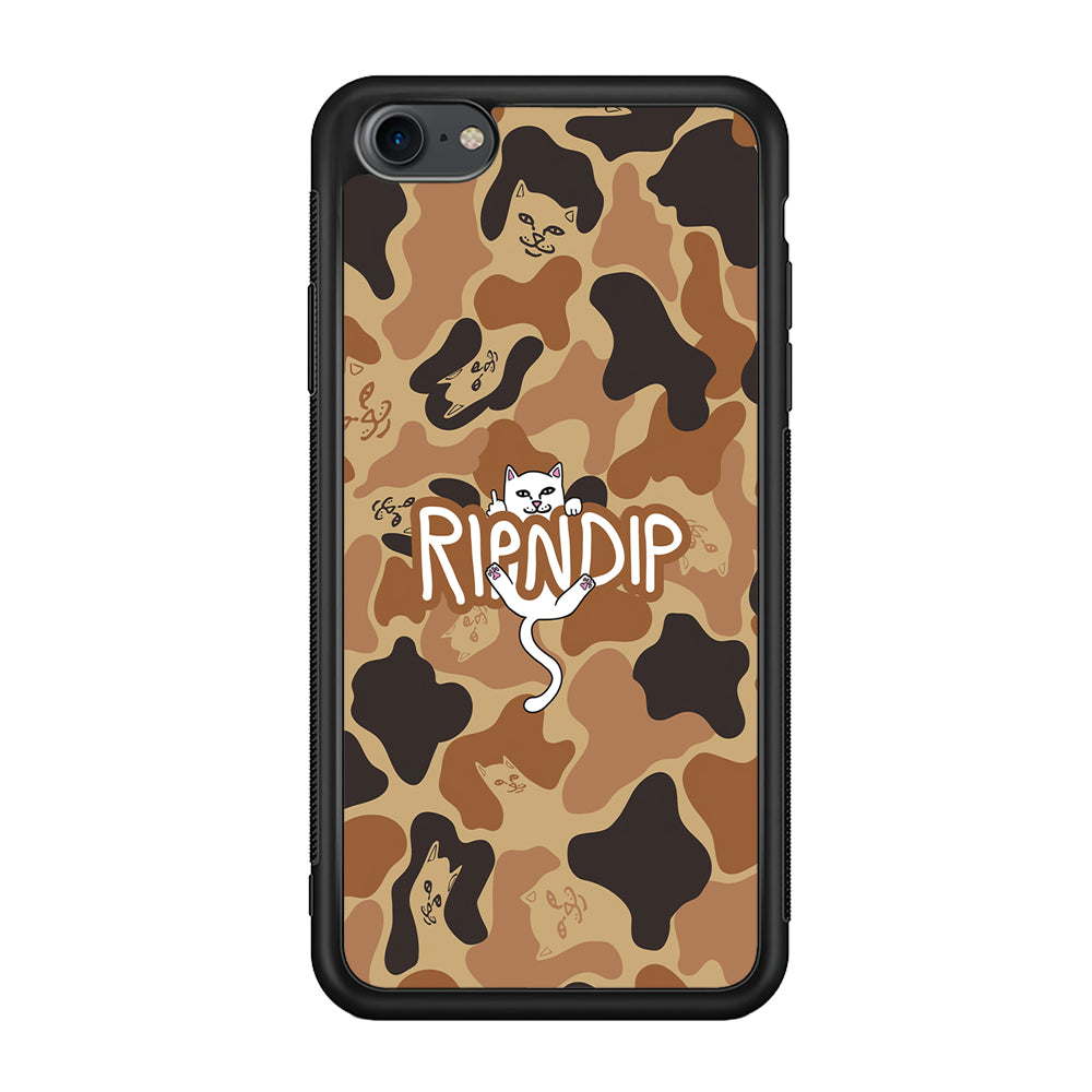 Rip N Dip Brown Camo iPhone 8 Case | Slim Rubber Case for iPhone 8
