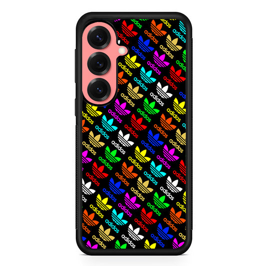 Adidas Logo Colorful Pattern Samsung Galaxy S25 Case | Slim Protective Cover for Samsung Galaxy S25