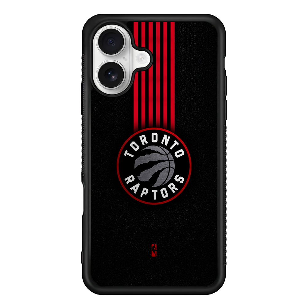 Toronto Raptors Team iPhone 16 Plus Case | Durable Protective Rubber Cover
