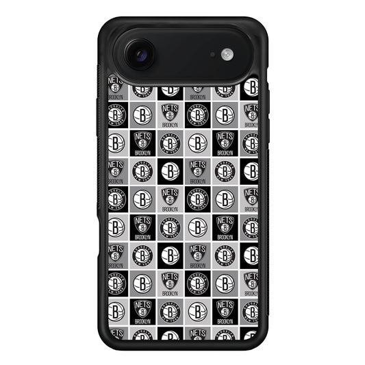 Brooklyn Nets Pattern iPhone 17 Air Case | Protective Case for iPhone 17 Air