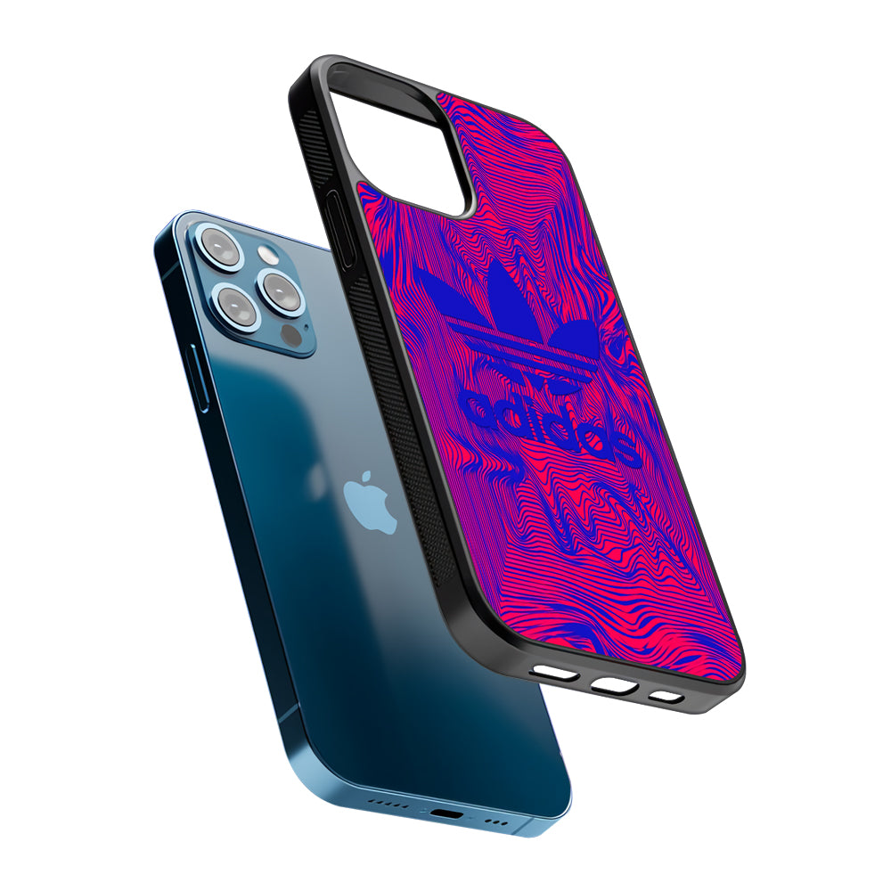 Adidas Line Sketch 2D Rubber Phone Case | Slim Protective Phone Case