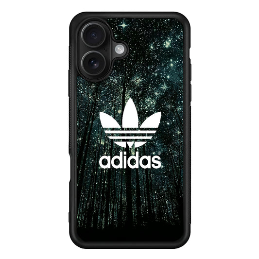 Adidas Logo Night Forest iPhone 16 Case - Oxvistore