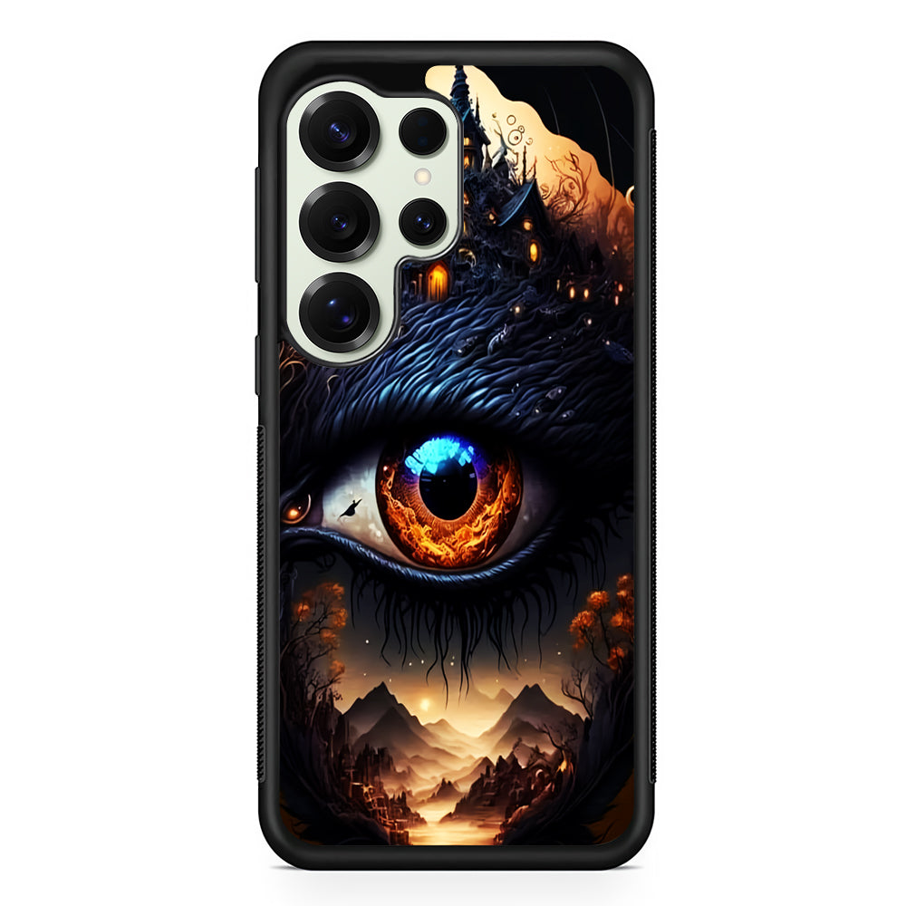 The Eye of Sauron Fantasy Art Samsung Galaxy S25 Ultra Case | Durable Rubber Case for Samsung Galaxy S25 Ultra