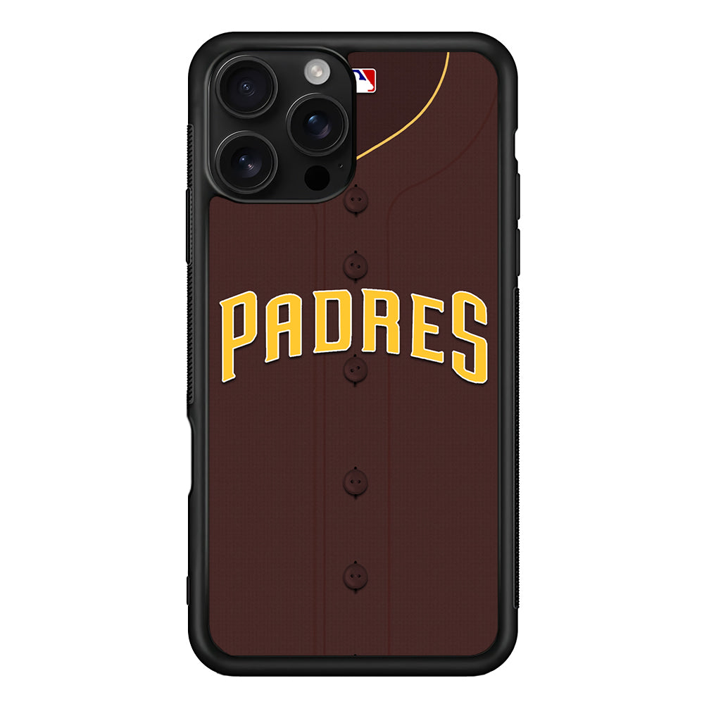 San Diego Padres Jersey iPhone 16 Pro Case | Durable Protective Case for iPhone 16 Pro