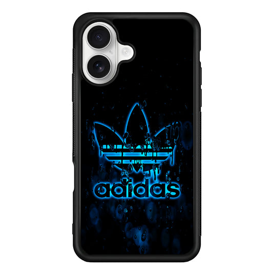 Adidas Logo Alien Blue iPhone 16 Plus Case – Slim Fit Protective Phone Case