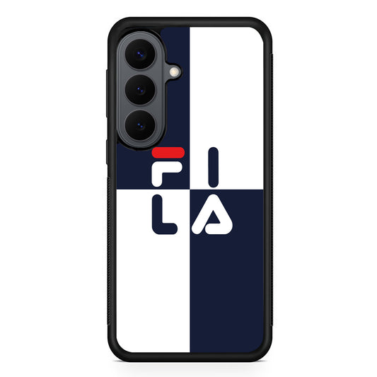Fila Box Word Samsung Galaxy S26 Plus Case | Slim Rubber Case for Samsung Galaxy S26 Plus