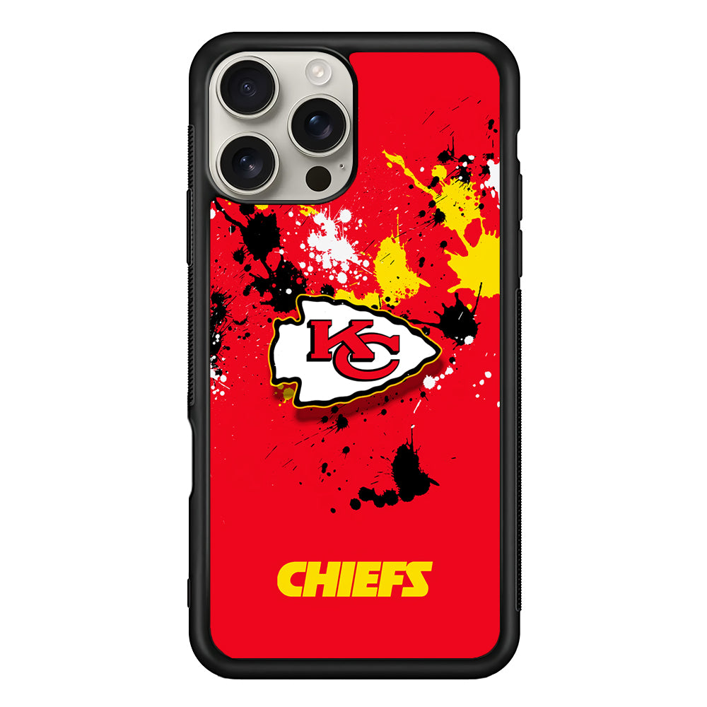Kansas City Chiefs Logo iPhone 16 Pro Max Case | Stylish Protective Case for iPhone 16 Pro Max