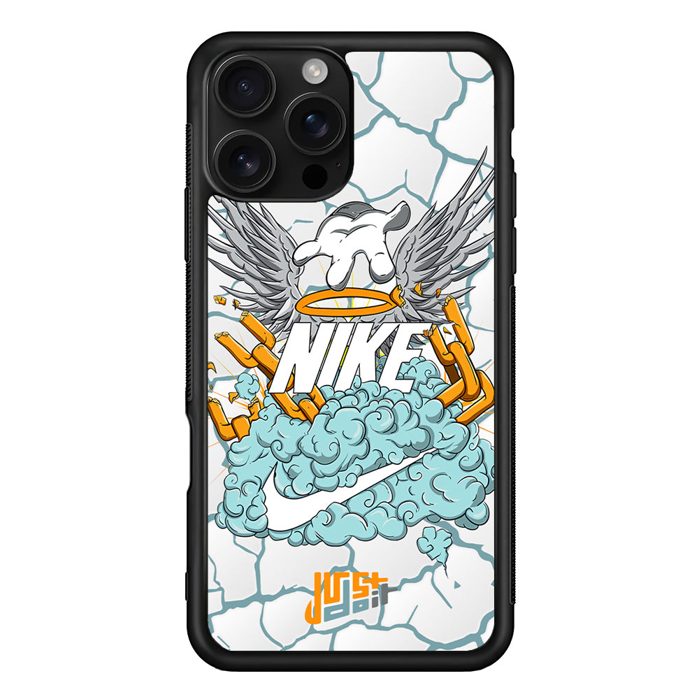 Nike Flying To The Paradise iPhone 16 Pro Case - Stylish Protective Cover for iPhone 16 Pro