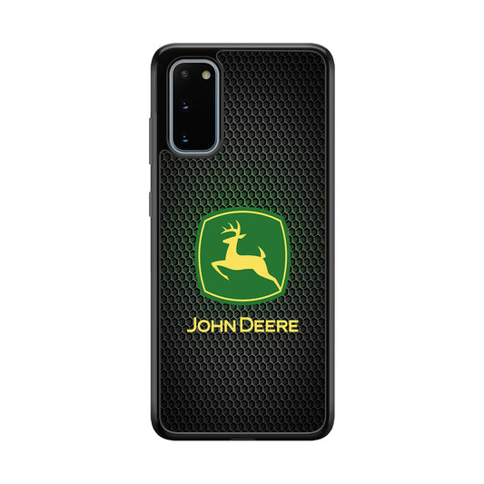 John Deere Fiber Illusion Samsung Galaxy S20 Case | Slim Rubber Case for Samsung Galaxy S20