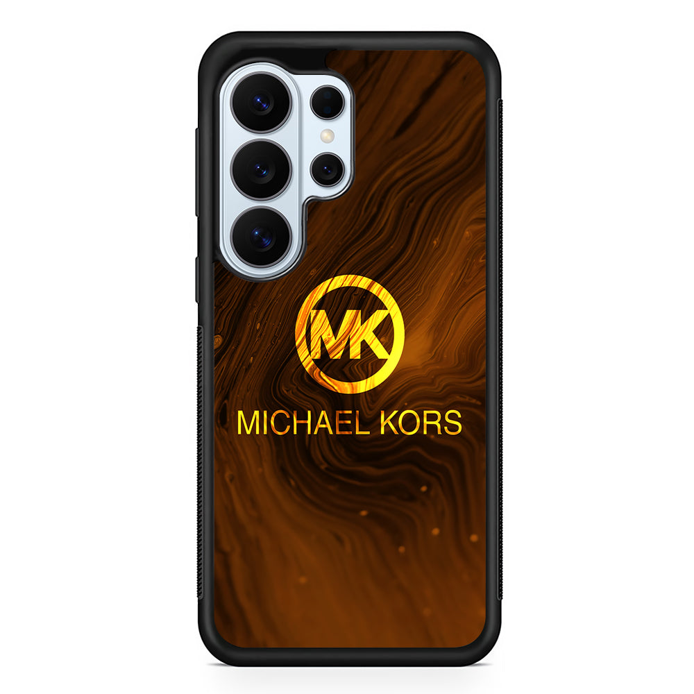 Michael Kors Brown Abstract Samsung Galaxy S26 Ultra Case | Protective Phone Cover
