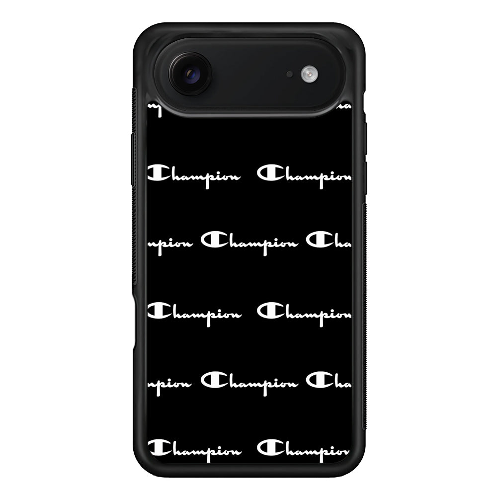 Champion Bland And White iPhone 17 Air Case | Slim Rubber Case for iPhone 17 Air