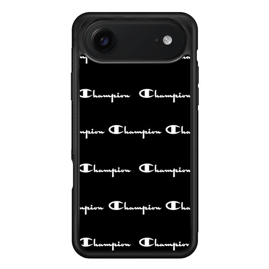 Champion Bland And White iPhone 17 Air Case | Slim Rubber Case for iPhone 17 Air
