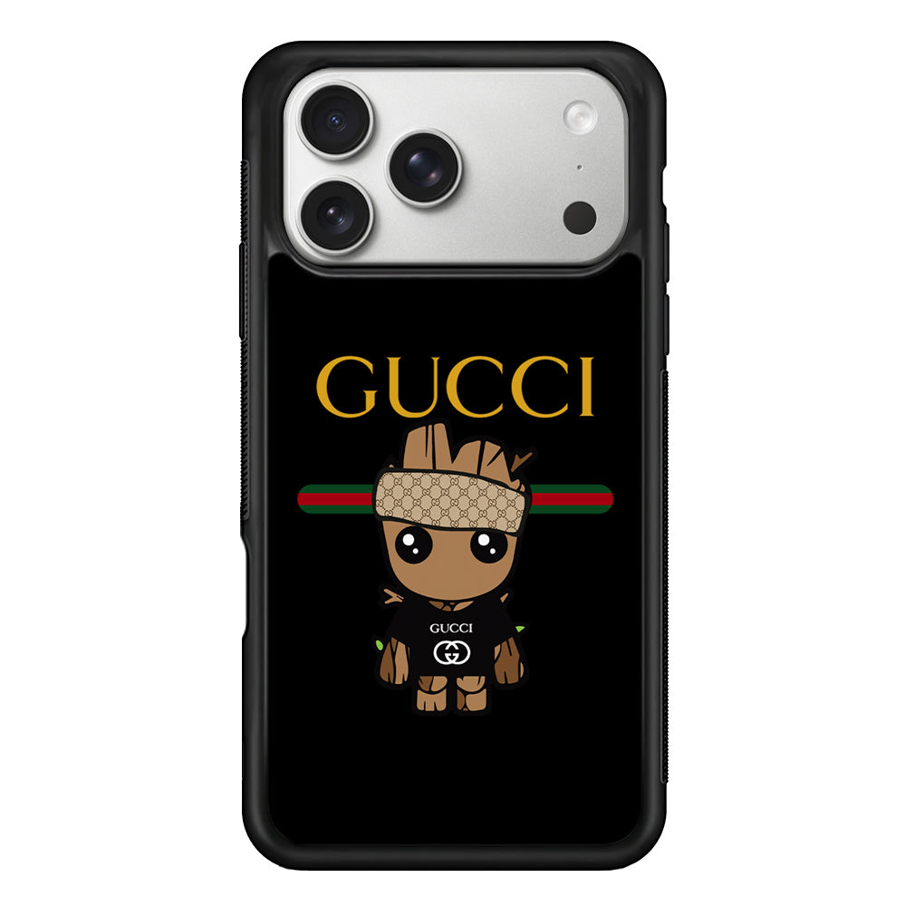 Gucci Groot Dope iPhone 17 Pro Case | Slim Rubber Case for iPhone 17 Pro