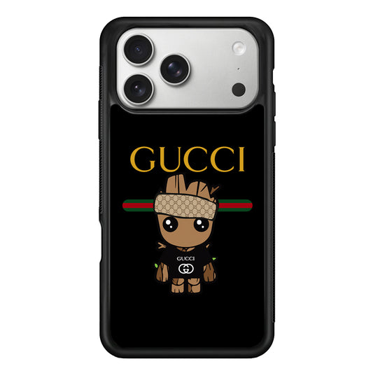Gucci Groot Dope iPhone 17 Pro Case | Slim Rubber Case for iPhone 17 Pro