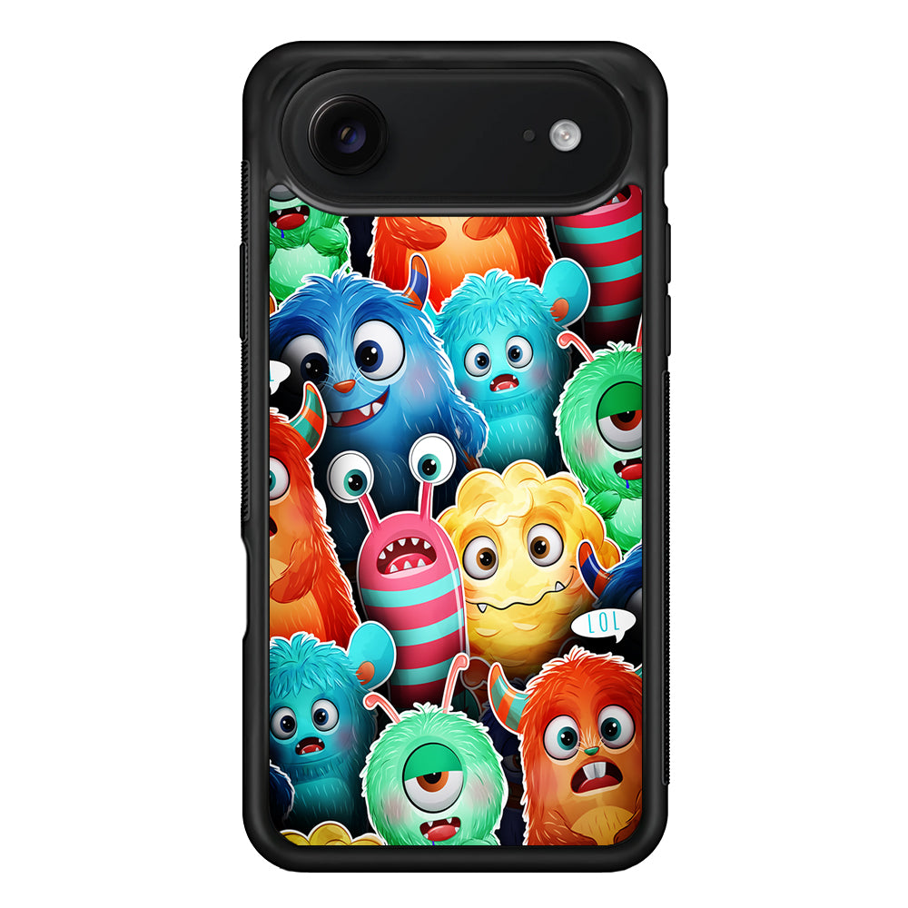 Cute Monsters Aesthetic iPhone 17 Air Case | Protective Case for iPhone 17 Air