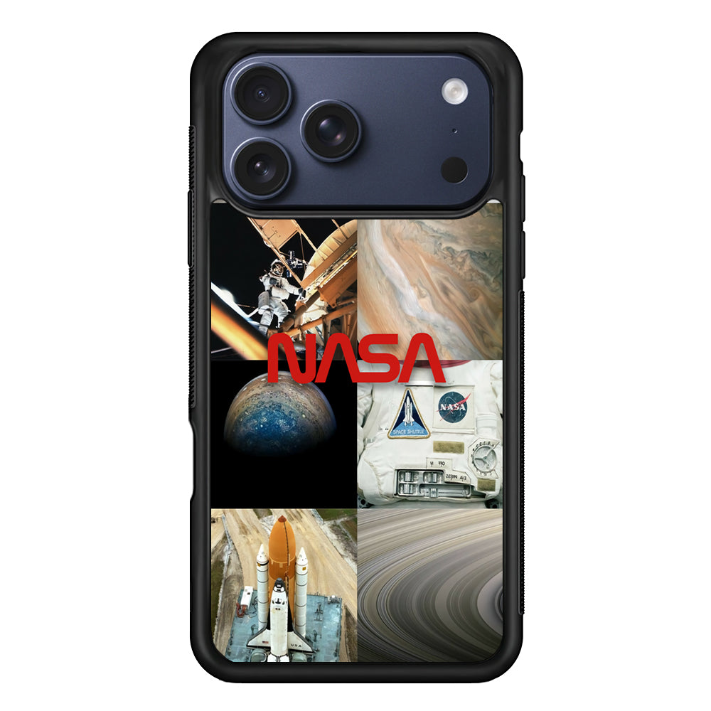 Nasa Partner In The Sky iPhone 17 Pro Max Case | Durable Rubber Case for iPhone 17 Pro Max